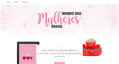 Desktop Screenshot of mundodasmulheresbrasil.com